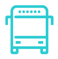 Bus transport icon