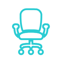 Office capacity icon
